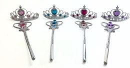 Zestaw księżniczki korona i różdżka