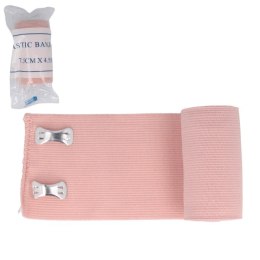 Bandaż elestyczny mocny niejałowy szer.5cm. dł.4,5m. brązowy