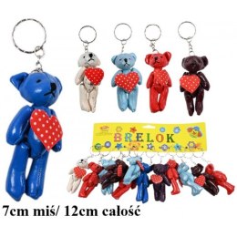 Brelok miś z sercem