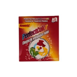 Chusteczki do prania color opak.12szt wym.25 x 11cm 236944