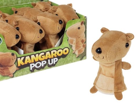 Kangur pluszowy podskakujący