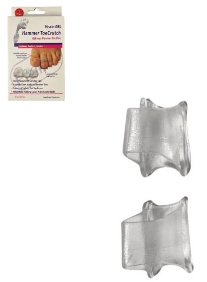 Orteza na palec młotkowaty haluksy 2 szt.