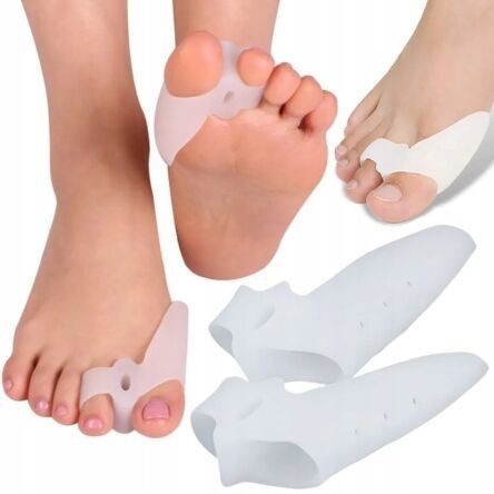 Osłona na haluksy silikonowa żelowy separator z klinem i osłoną 2szt. PID0541