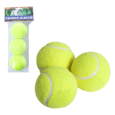 Piłki tenisowe 3szt 6,5cm A-0361