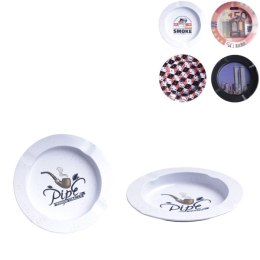 Popielniczka metalowa śr.13,5cm. mix.wzorów