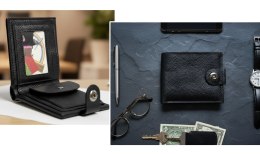 Portfel pionowy męski gładki 12 x 9 cm POC-50504