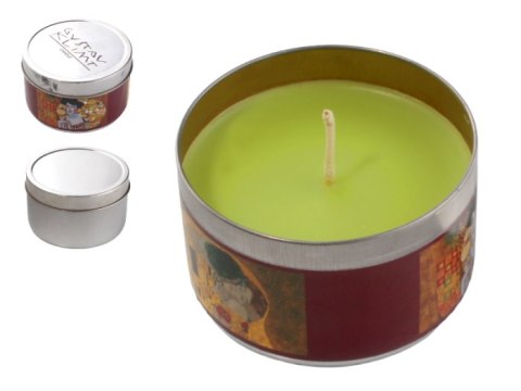 Świeczka dekor. zapach jabłka śr.7cm Gustav klimat