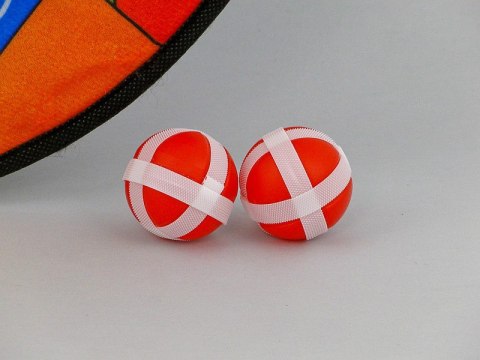 Tarcza z rzutkami na rzep 38 x 38 x 4cm