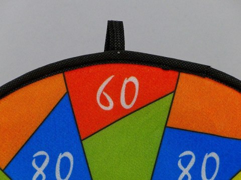 Tarcza z rzutkami na rzep 38 x 38 x 4cm