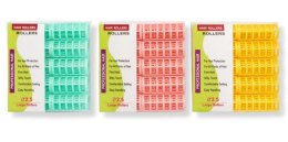 Wałki do włosów zatrzaskowe 10szt. śr.2,5cm.