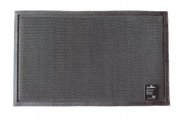 Wycieraczka pod drzwi 3D zewnętrzna gumowa PVC 45 x 75 cm
