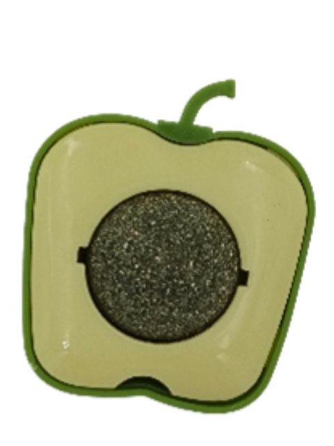 Zabawka dla kota z kocimiętką z możliwością przyklejenia jabłko