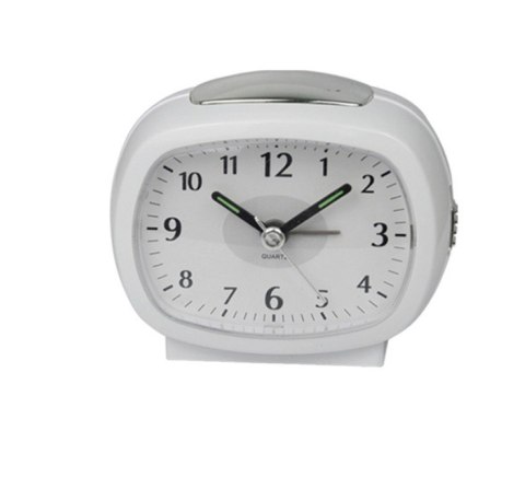 Zegar budzik owalny 9,5 x 7,4 x 6cm