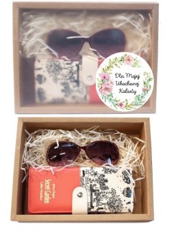 Zestaw prezentowy portfel i okulary dla Mojej Kochanej Kobiety