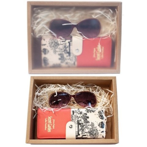 Zestaw prezentowy portfel i okulary