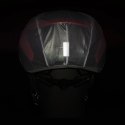 Pokrowiec przeciwdeszczowy na kask rowerowy czarny