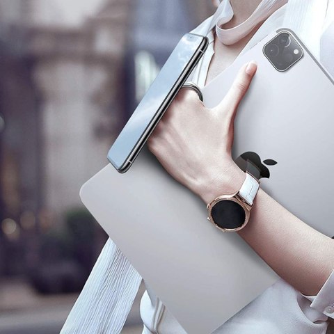 Uchwyt ring podstawka do smartfona Magnetic Phone Ring - różowy