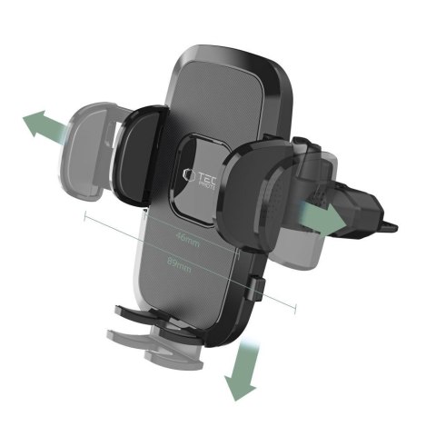 Uchwyt samochodowy do telefonu na napęd CD V3 - czarny