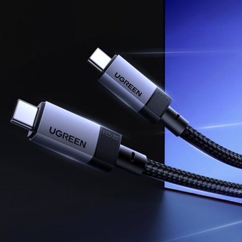Kabel USB-C USB4 40Gbps 240W 8K 60Hz 1m - czarny