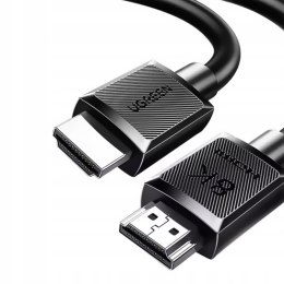 Kabel przewód HDMI do telewizorów monitorów projektorów 8K 60Hz 1m - czarny