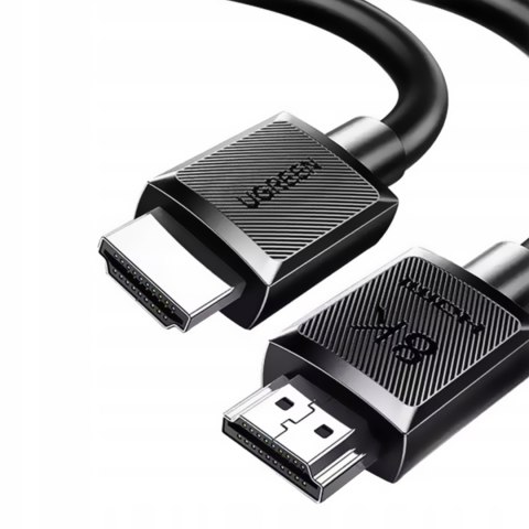 Kabel przewód HDMI do telewizorów monitorów projektorów 8K 60Hz 3m - czarny