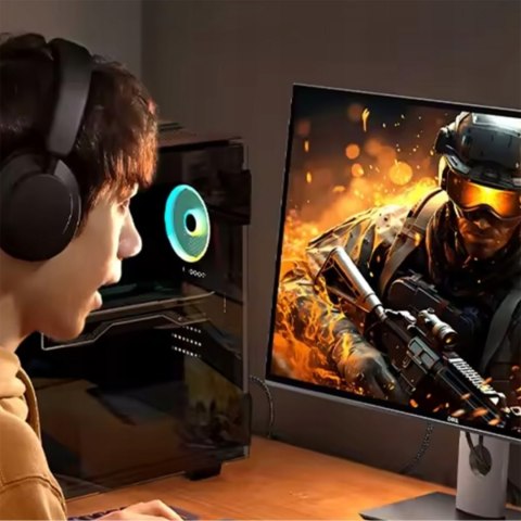 Kabel przewód HDMI do telewizorów monitorów projektorów 8K 60Hz 3m - czarny