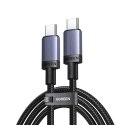 Kabel przewód USB-C PD 100W 5A 2m - czarny