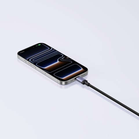 Kabel przewód USB-C PD 100W 5A 2m - czarny