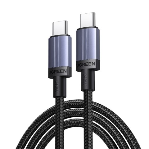 Kabel przewód USB-C PD 240W 0.5m - czarny