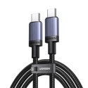 Kabel przewód USB-C PD 240W 3m - czarny