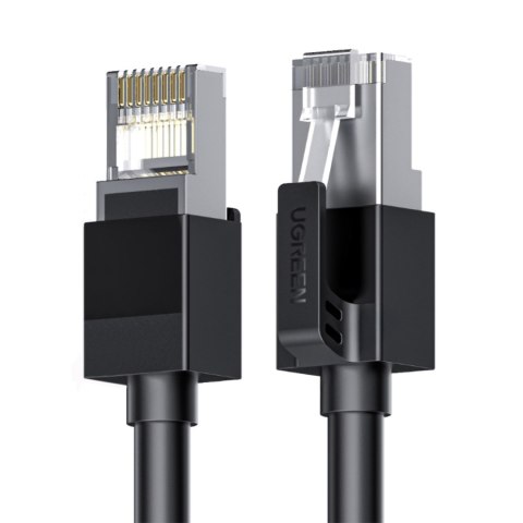 Kabel sieciowy Ethernet Cat 6 F/UTP RJ45 0.5m - czarny