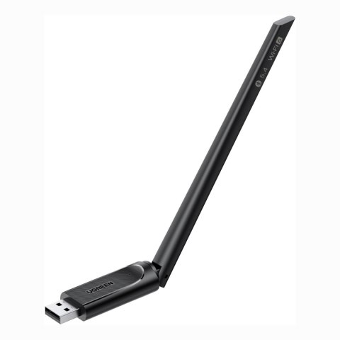 Karta sieciowa adapter bezprzewodowy WiFi 6 z Bluetooth 5.4 - czarny