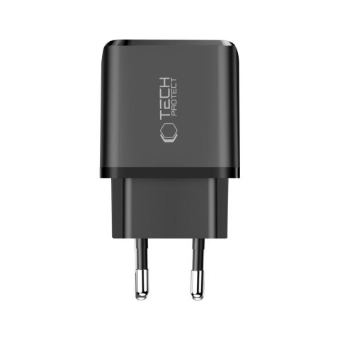Ładowarka sieciowa USB-A USB-C NCA30 PD QC 30W - czarna