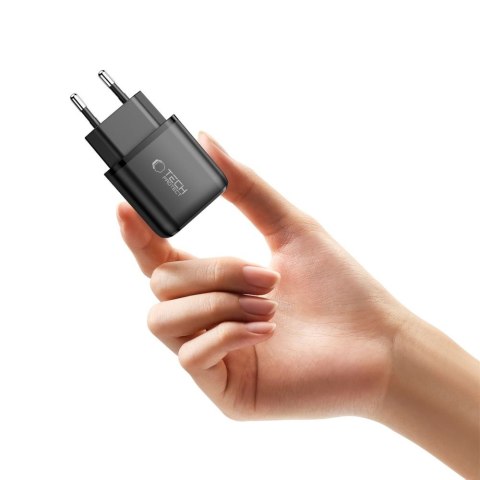 Ładowarka sieciowa USB-A USB-C NCA30 PD QC 30W - czarna