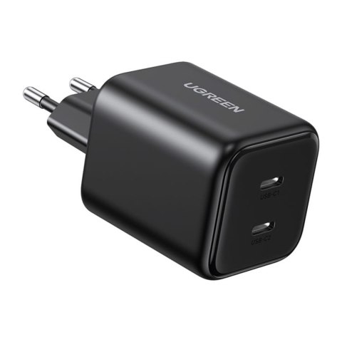Ładowarka sieciowa USB-C GaN 45W - czarna