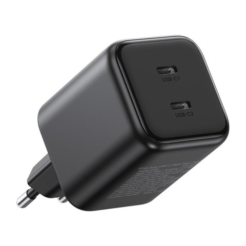 Ładowarka sieciowa USB-C GaN 45W - czarna