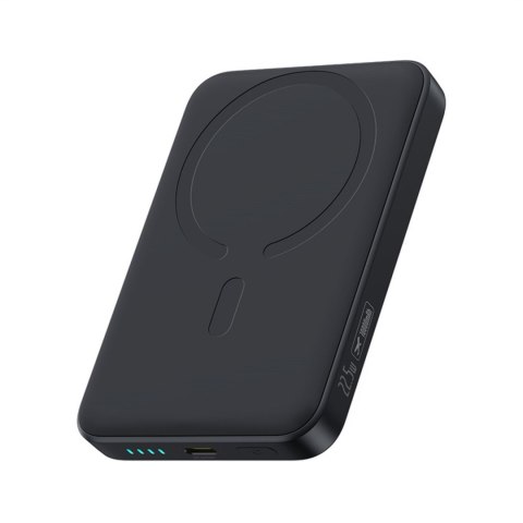 Powerbank 10000mAh 22.5W z kablem USB-C EnerFill FM11 Ultra-Mini MagSafe - czarny