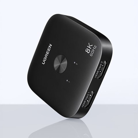 Switch przełącznik HDMI 2w1 8K 60Hz Ultra HD - czarny