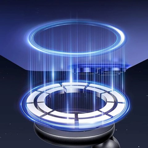 Uchwyt samochodowy do smartfona na kratkę nawiewu MagSafe - czarny