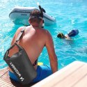 Worek torba wodoodporna outdoor na kajak SUP 20l - czarny