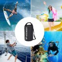 Worek torba wodoodporna outdoor na kajak SUP 20l - czarny