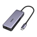 Zewnętrzna karta sieciowa USB-C - RJ45 5Gb/s - szary