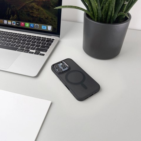 Etui plecki na Samsung Galaxy A56 5G Fashion Case MagSafe - czarne