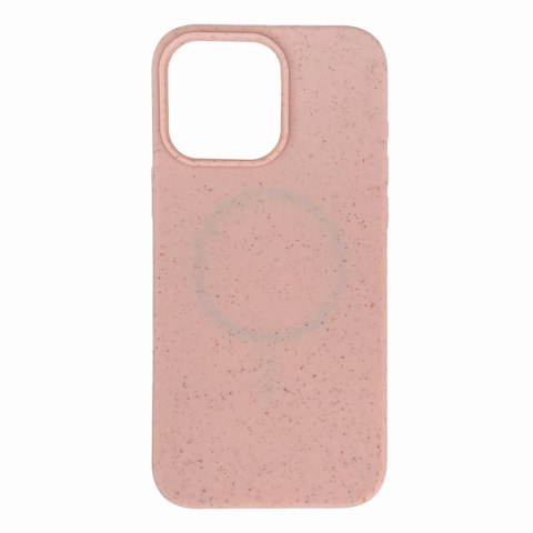 Etui pokrowiec na iPhone 16 Pro Max Multiple Color Wheat Bran Case MagSafe - różowe