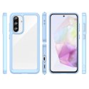 Etui pokrowiec z elastyczną ramką do Samsung Galaxy A56 Outer Space Case - niebieskie