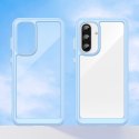 Etui pokrowiec z elastyczną ramką do Samsung Galaxy A56 Outer Space Case - niebieskie