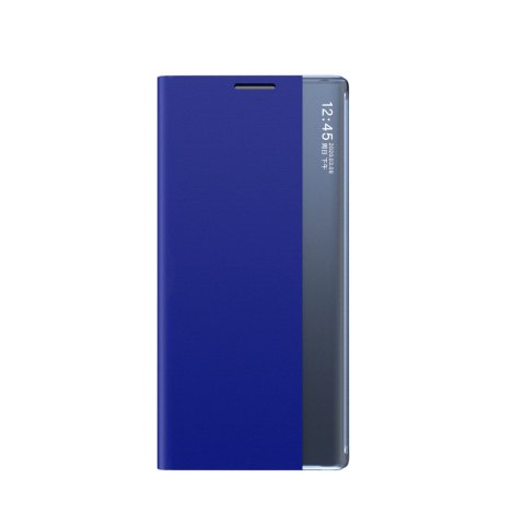 Etui pokrowiec z klapką i podstawką do Samsung Galaxy S25 New Sleep Case - niebieskie
