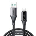 Kabel przewód USB-A - iPhone Lightning S-A60 StarTalk 3A 1.2m - czarny
