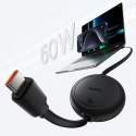 Kabel przewód zwijany USB-C Free2Pull 60W 1m - czarny