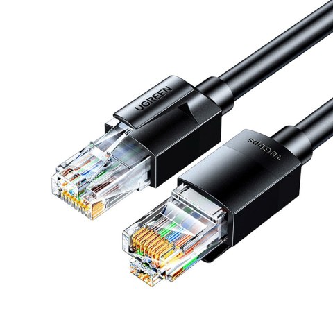 Kabel sieciowy Ethernet Cat 6A UTP RJ45 8m - czarny